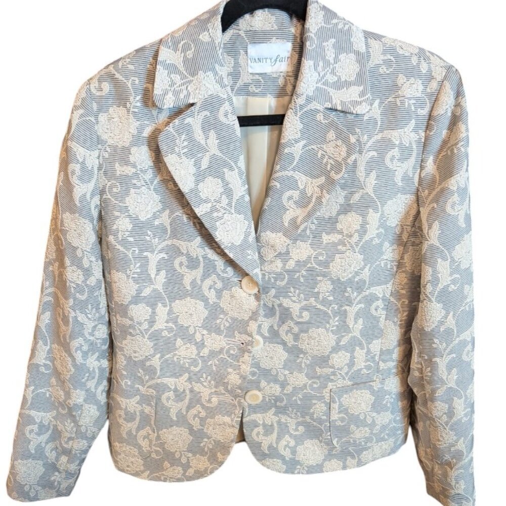 Vintage Vanity Fair Embroidered Blazer